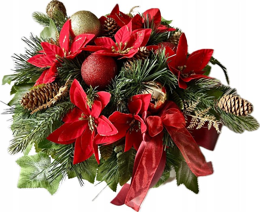 Stroik kompozycja gwiazda betlejemska