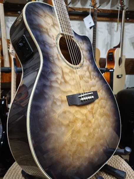 Cort GA QF FBB gitara elektroakustyczna Fishman Isys T Sonicore