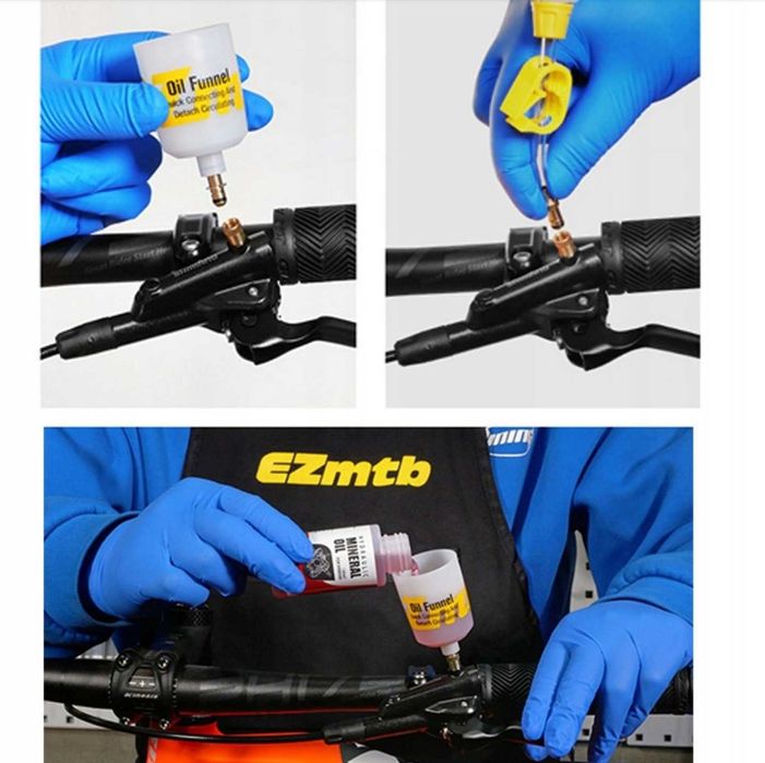 Zestaw do odpowietrzania hamulców ezmtb 2022 std do shimano magura trp