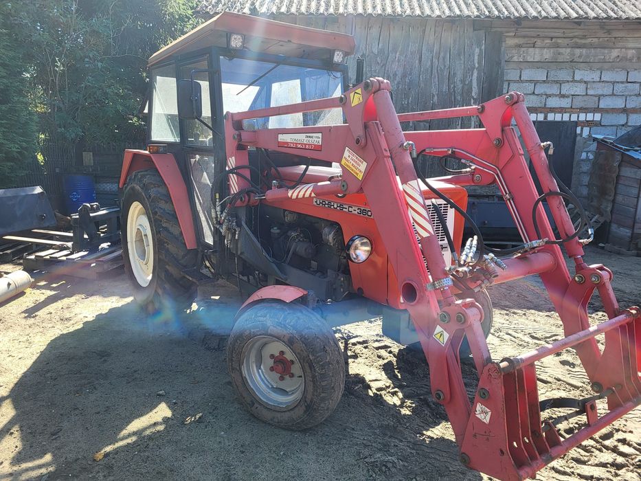 Ursus c 360 nie ( MF 255,zetor,3p,c 330,3512)