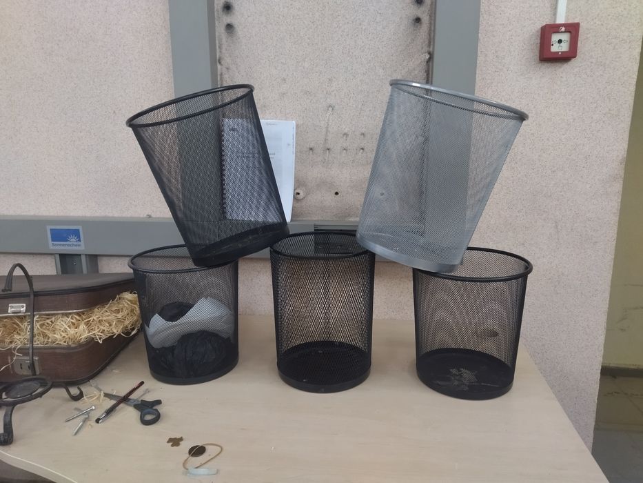 Відро сітка для сміття металеве бу