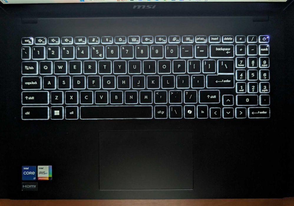 Laptop MSI Modern 15 B12MO/15.6/i7-1255U-4.7GHz/16GB/SSD512/Win11 z AI