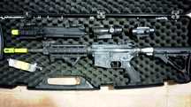 Airsoft A&K PTW com todos os extras