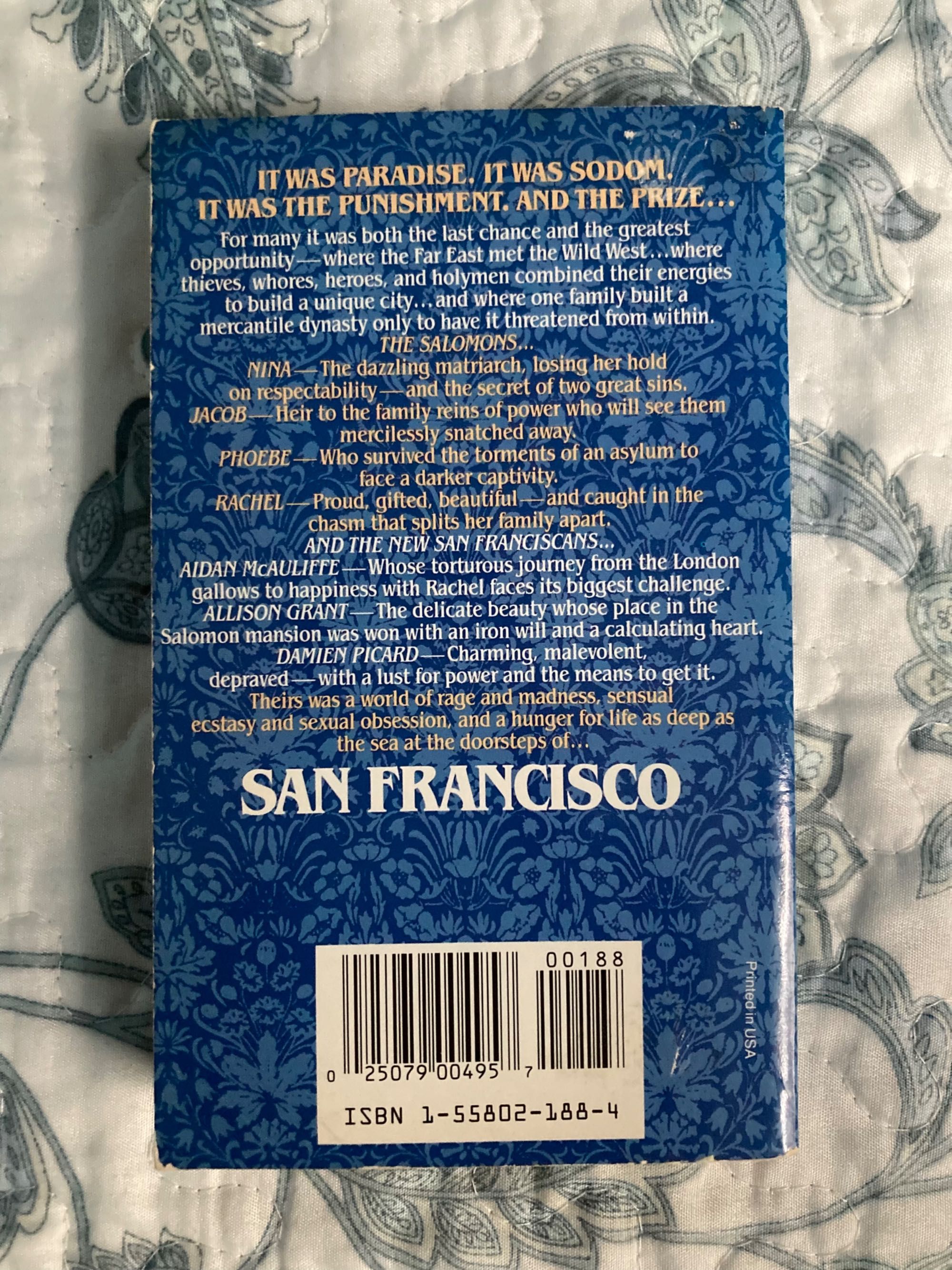 „San Francisco” - Książka Po Angielsku