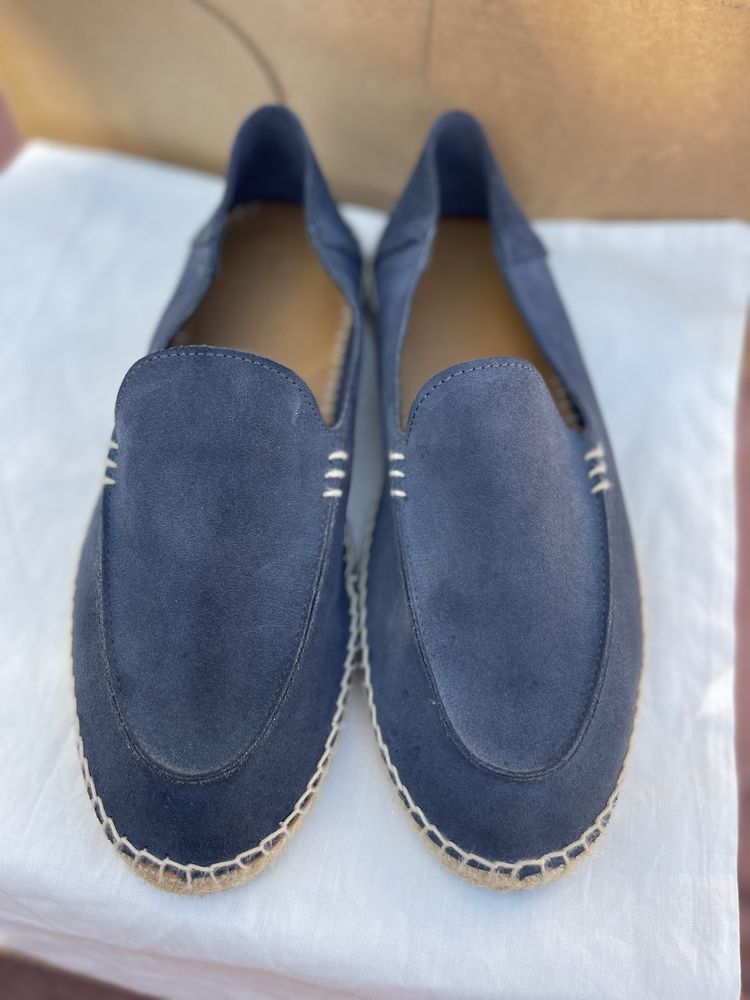 Еспадрильї,мокасини massimo dutti 41р б/у