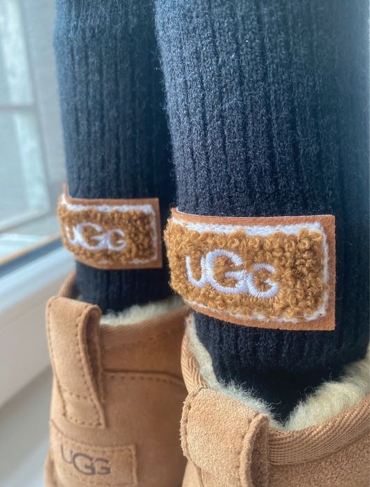 UGG skarpety skarpetki rozmiar uniwersalny czarne   nowe