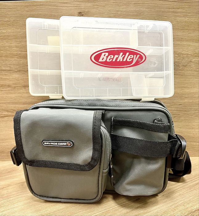Pas biodrowy Savage Gear z zestawem pudełek na przynęty spiningowe
