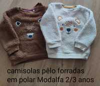 Roupa quente 24/36 meses