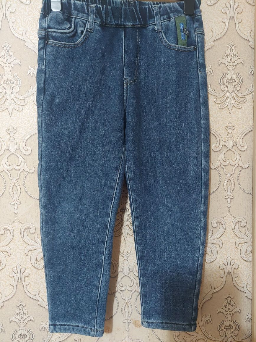 Зимові джинси на хлопця 9-10 років