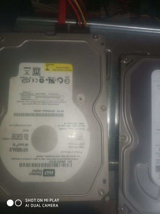 Системный блок работает