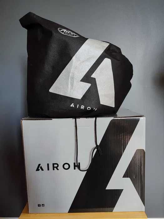 Kask Cross Airoh Wraap Czarny/BLACK // ROZMIAR L / NOWY//