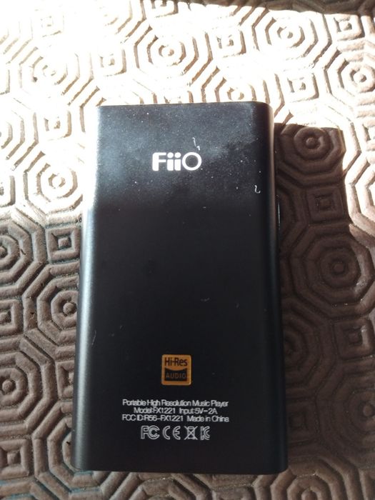 MP3 marca FiiO como novo