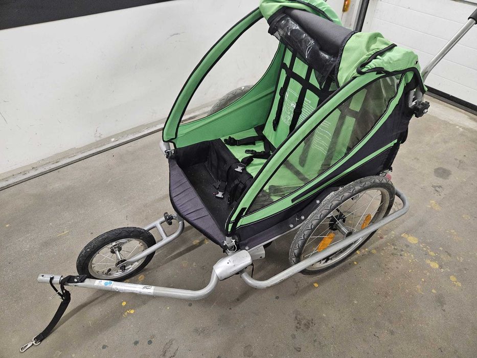Przyczepka rowerowa 2 osobowa