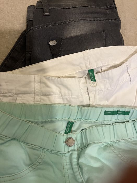 Calças Massimo Dutti, Benetton e Tiffosi-tamanho 34