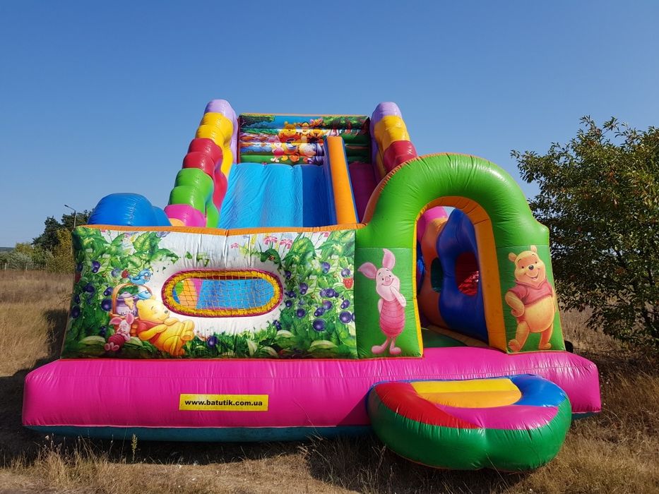 Аренда горок, батутов, попкорна, сладкой ваты, воздушные шары , белый