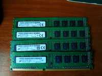 Комплект оперативной памяти 16gb  ddr3 1600mhz  Мicron