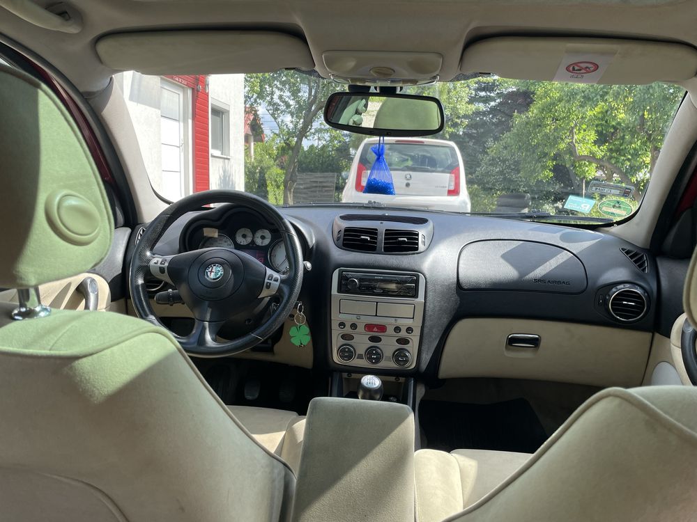 Alfa Romeo 147 1.9jtd 16v  Bez rdzy/tuning/nowe sprzęgło kevlar gratis