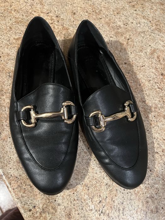 Mokasyny polbuty pantofle skora  ekologiczna Parfois rozmiar 38