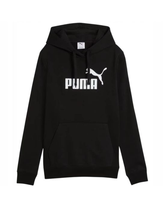 Bluza damska Puma ESS No.1 Logo Hoodie czarna 3XL