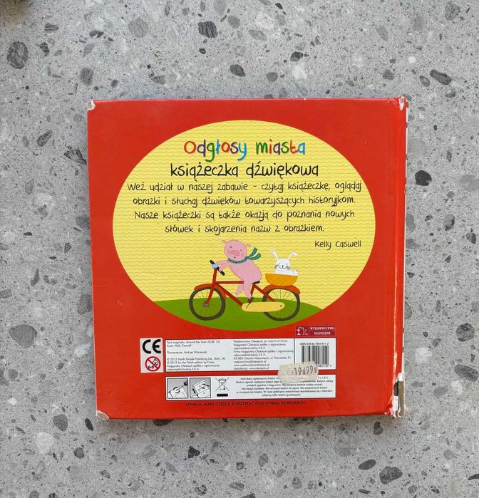 Odgłosy Miasta książeczka dżwiękowa z napisami