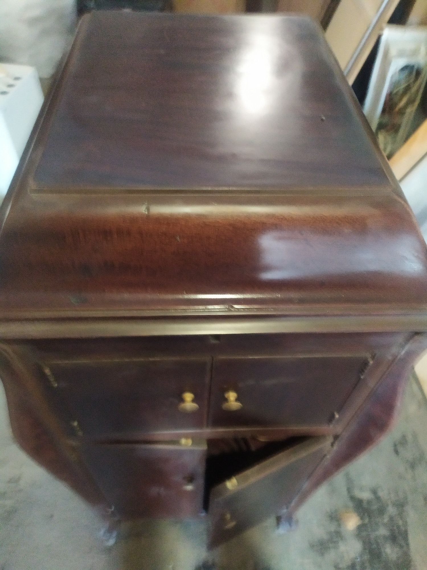 ФОНОГРАФ Victor Victrola Antique Phonograph Cabinet Record Player