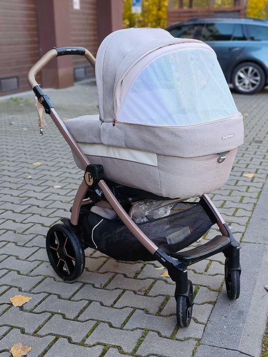 Niepowtarzalny wózek 2w1 Peg Perego Books 51S Lux Pop up Rose Gold
