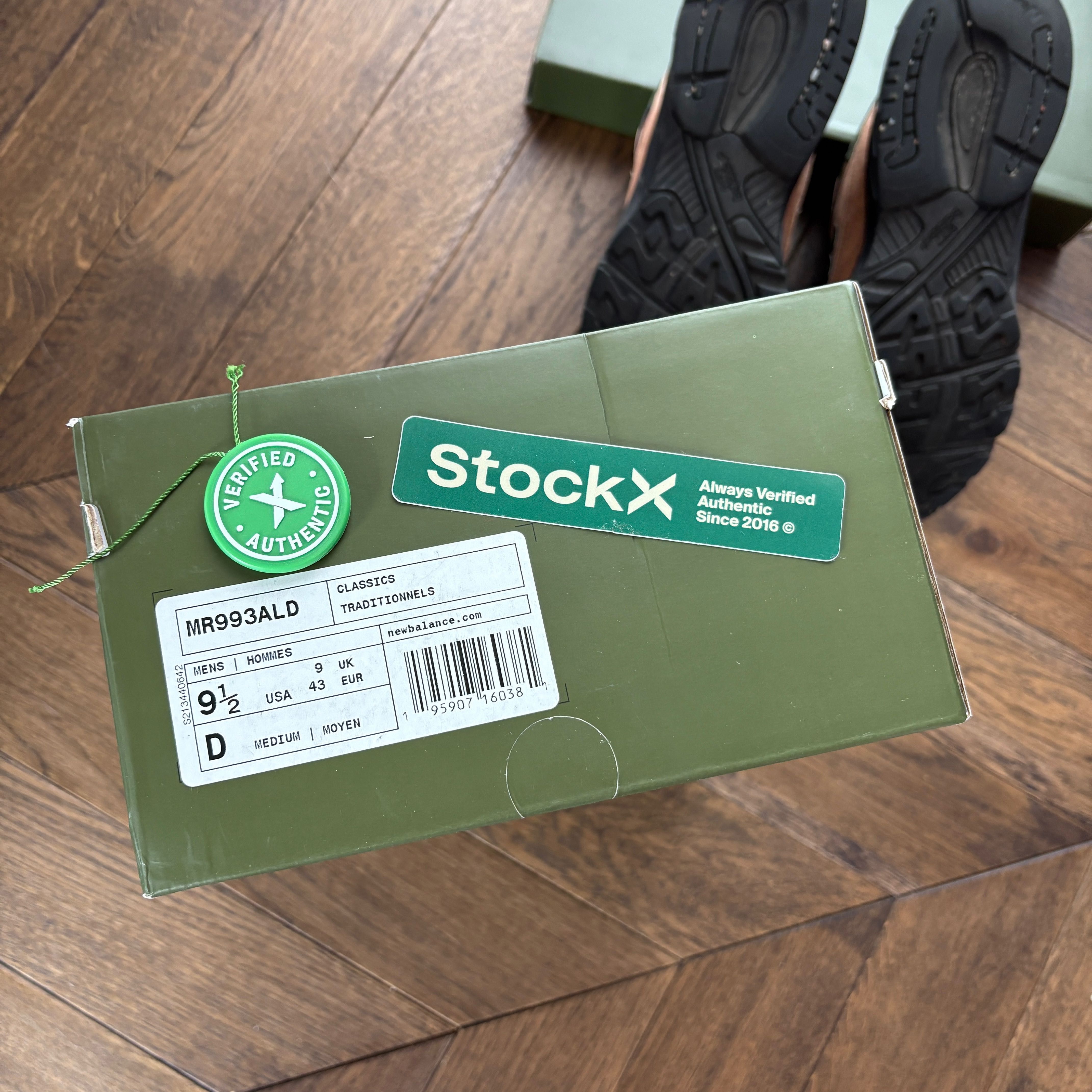 Легендарные AIMÉ LEON DORE X NEW BALANCE 993  Brown 43 рр