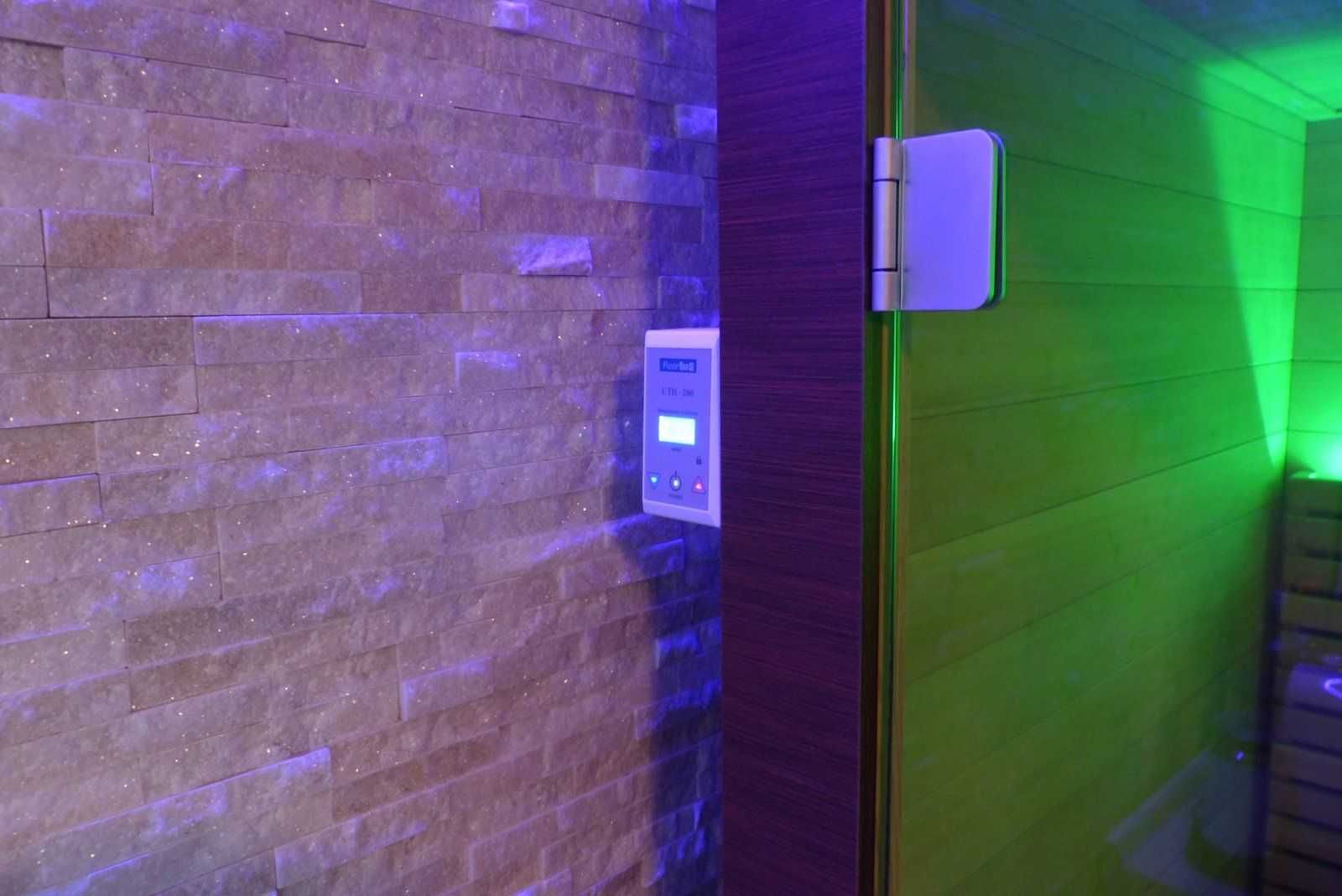 sauna infrared infra red infrarot na podczerwień Saunalux USB MP3 LED