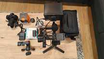 Panasonic Lumix G80, Moza AirCross 2, LCD, Moza Follow Focus