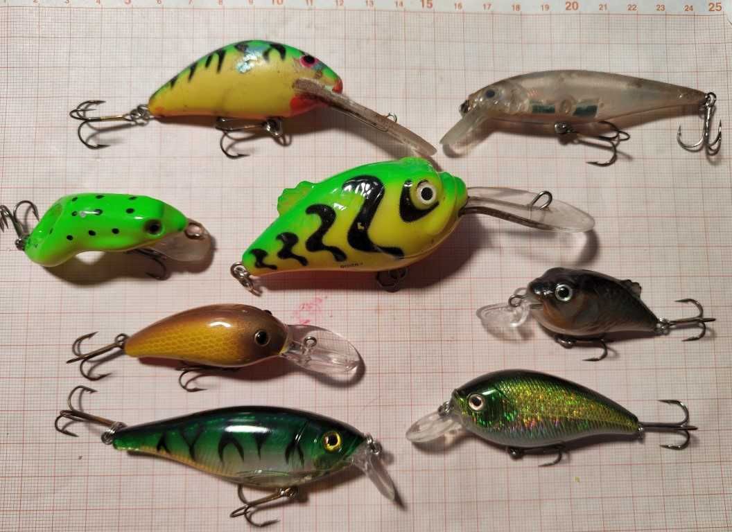 A. Salmo Boxer  7 i 5 , salmo Hormet  GT  i inne woblery