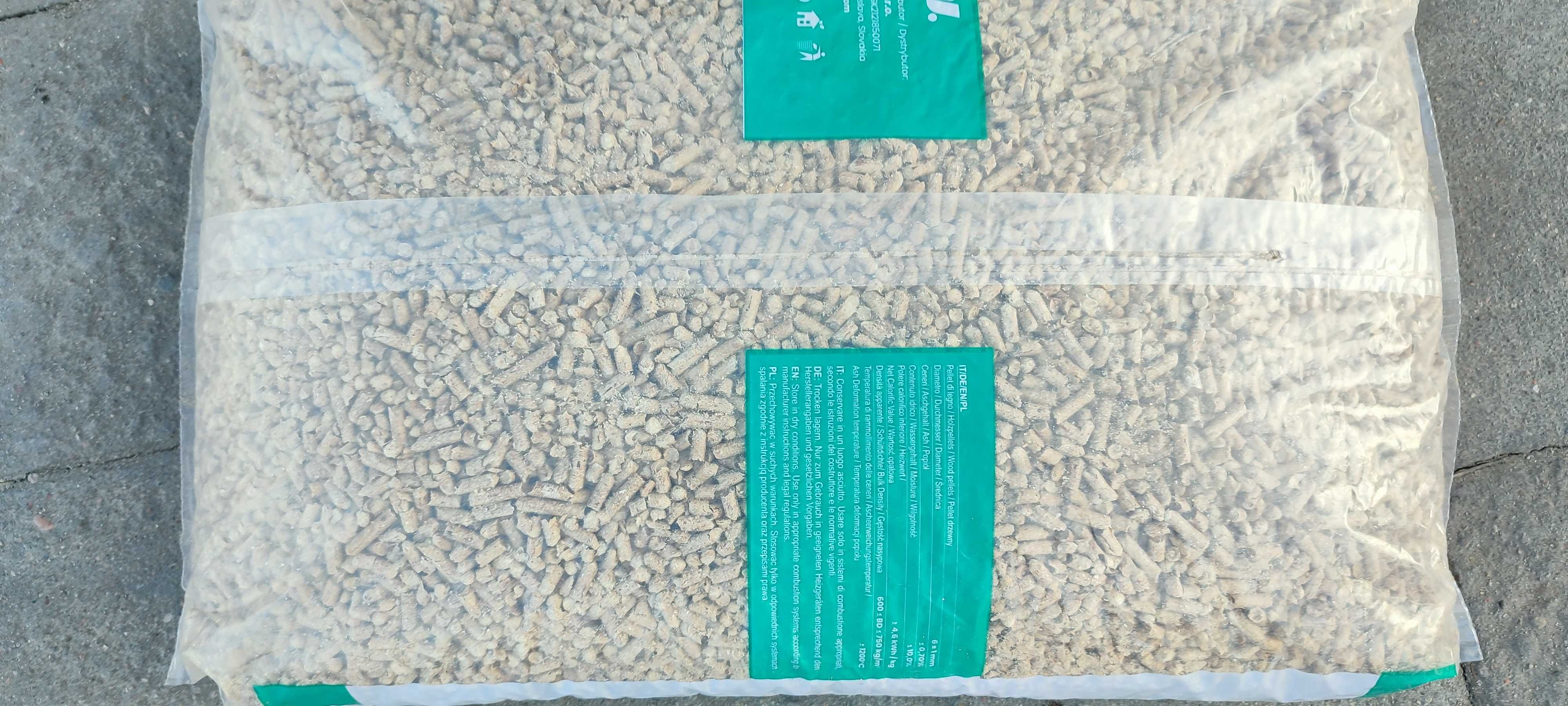 Pelet drzewny "Premium" EN PLUS A1 Super Jakość