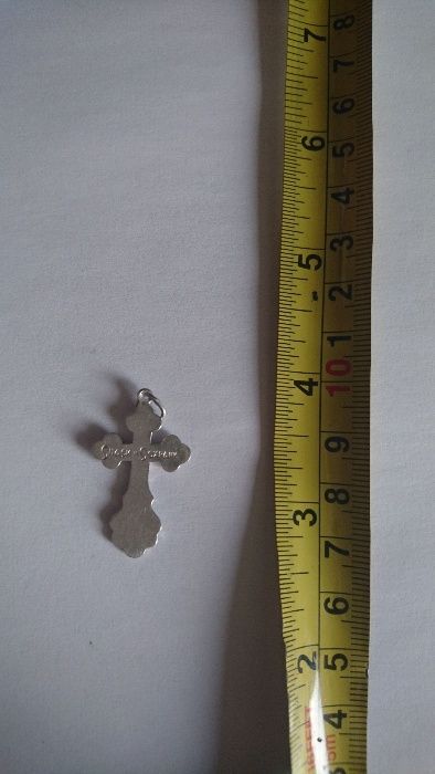 крестик серебряный хрестик срібний позолочений