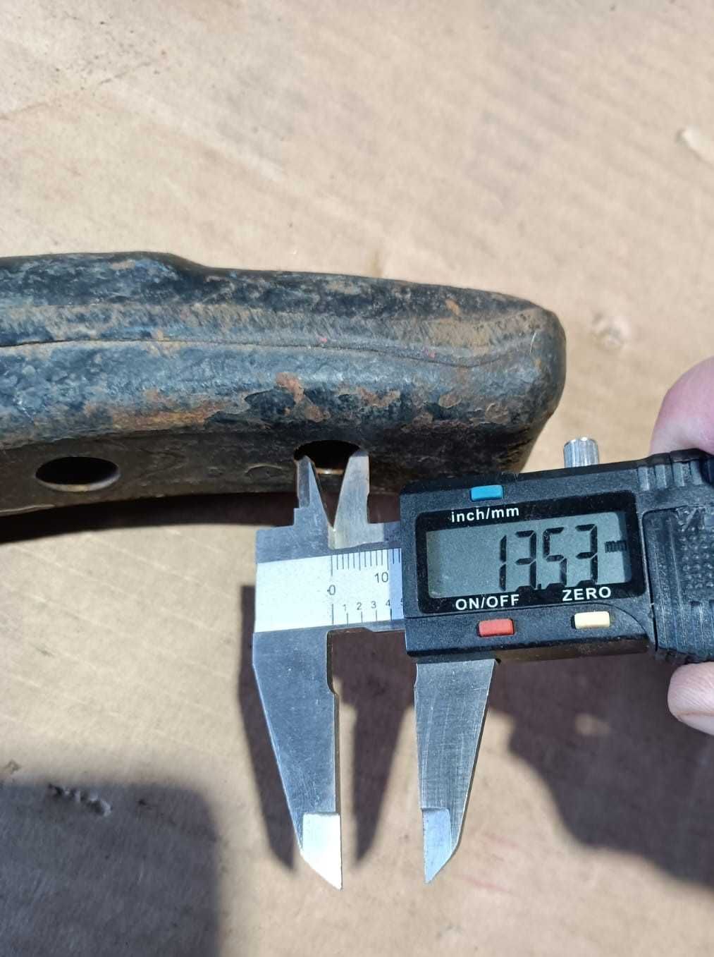 Grządziel słupica kultywatora ciężkiego grubera 750 mm, Industriehof