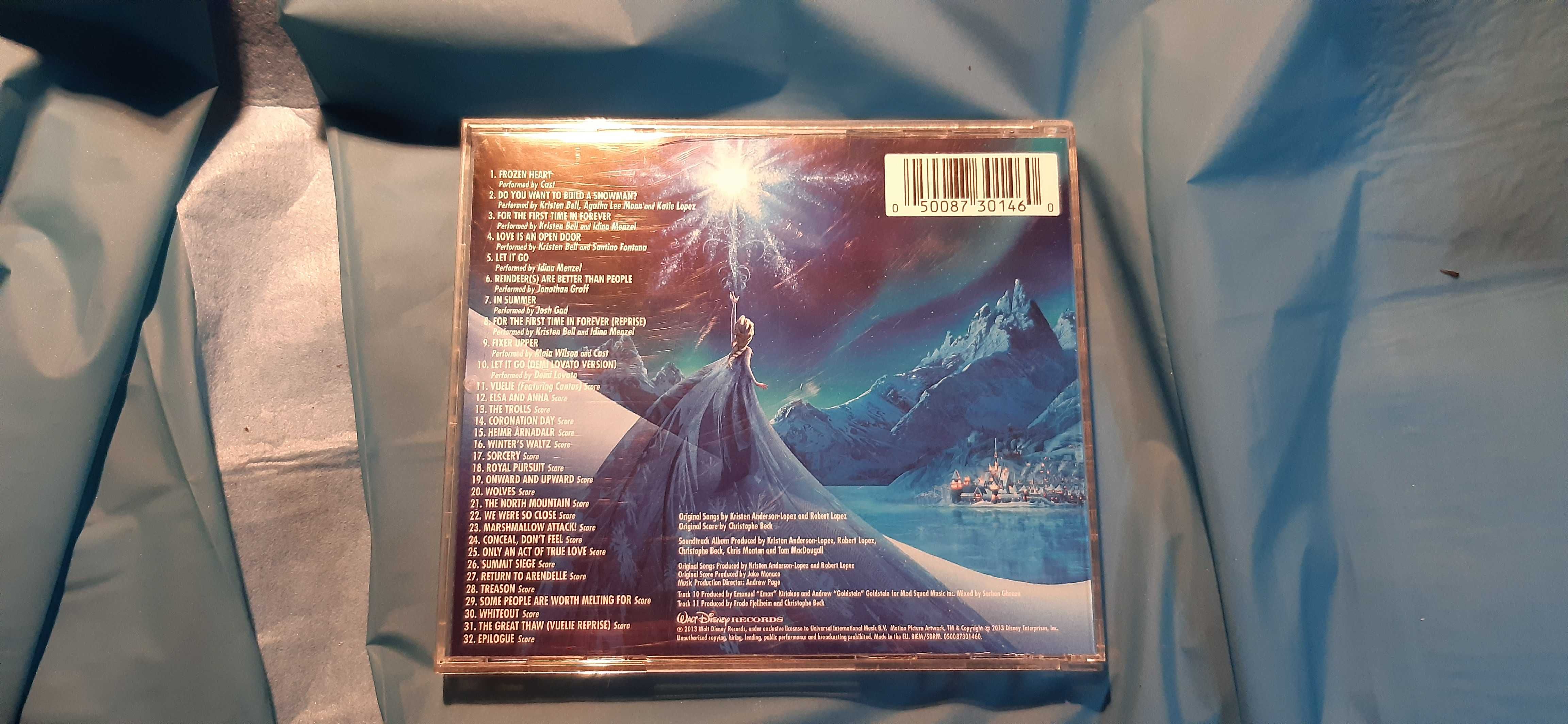 cd muzyka filmowa soundtrack kraina lodu - frozen