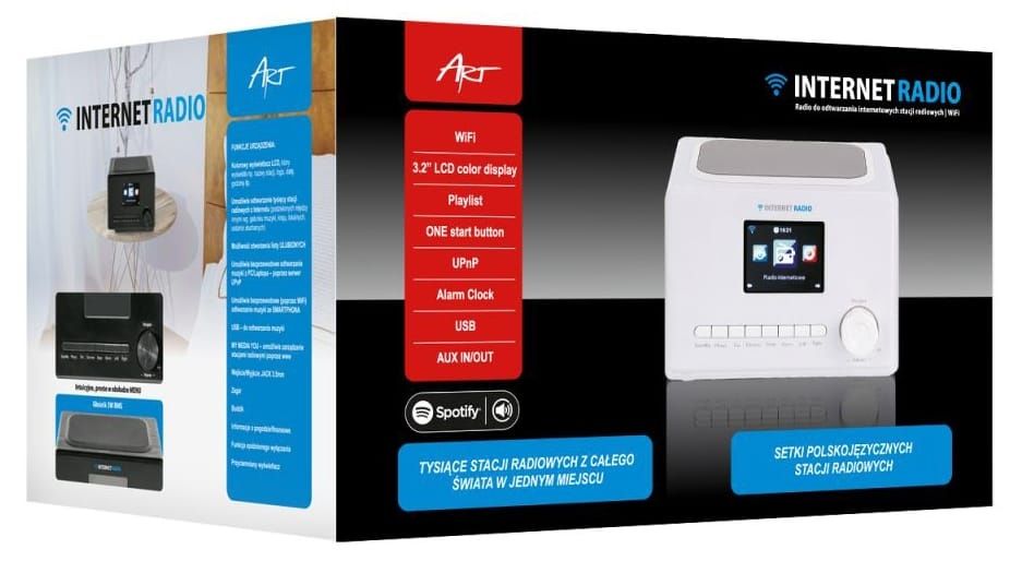 Radio internetowe Art wi-fi 1002