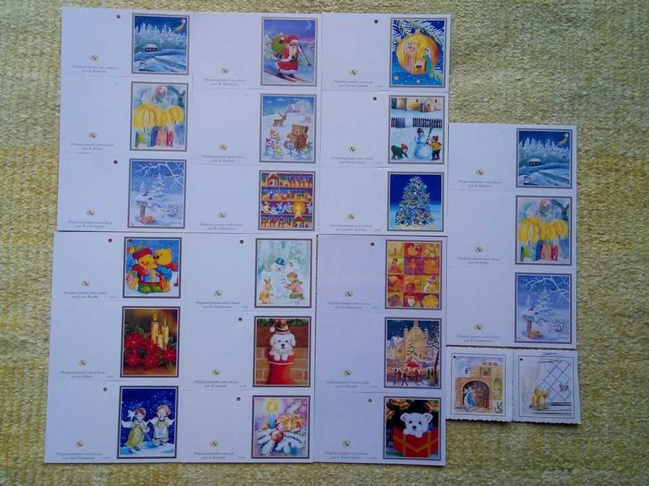 Decoração de Natal autocolantes para janelas/vidros