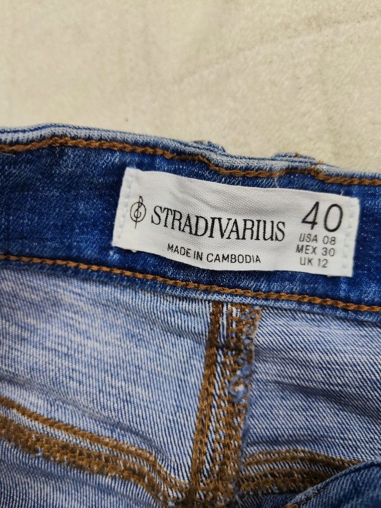 Stradivarius 1450 Super High Waist Skinny Jeans