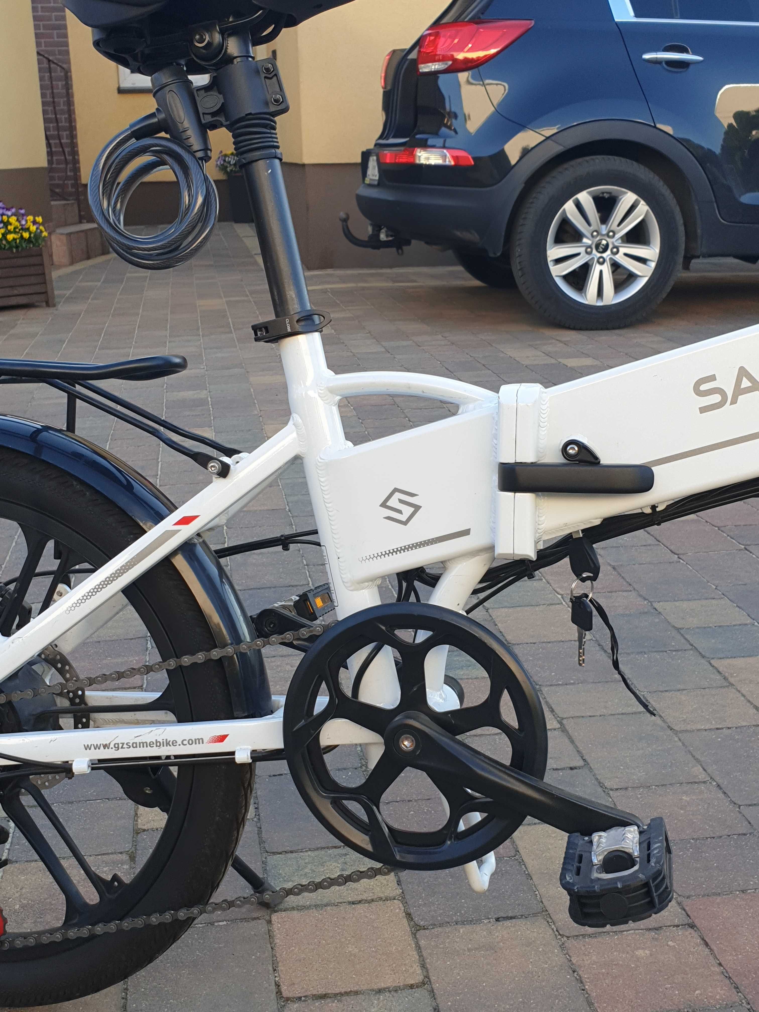 Rower elektryczny Samebike składany