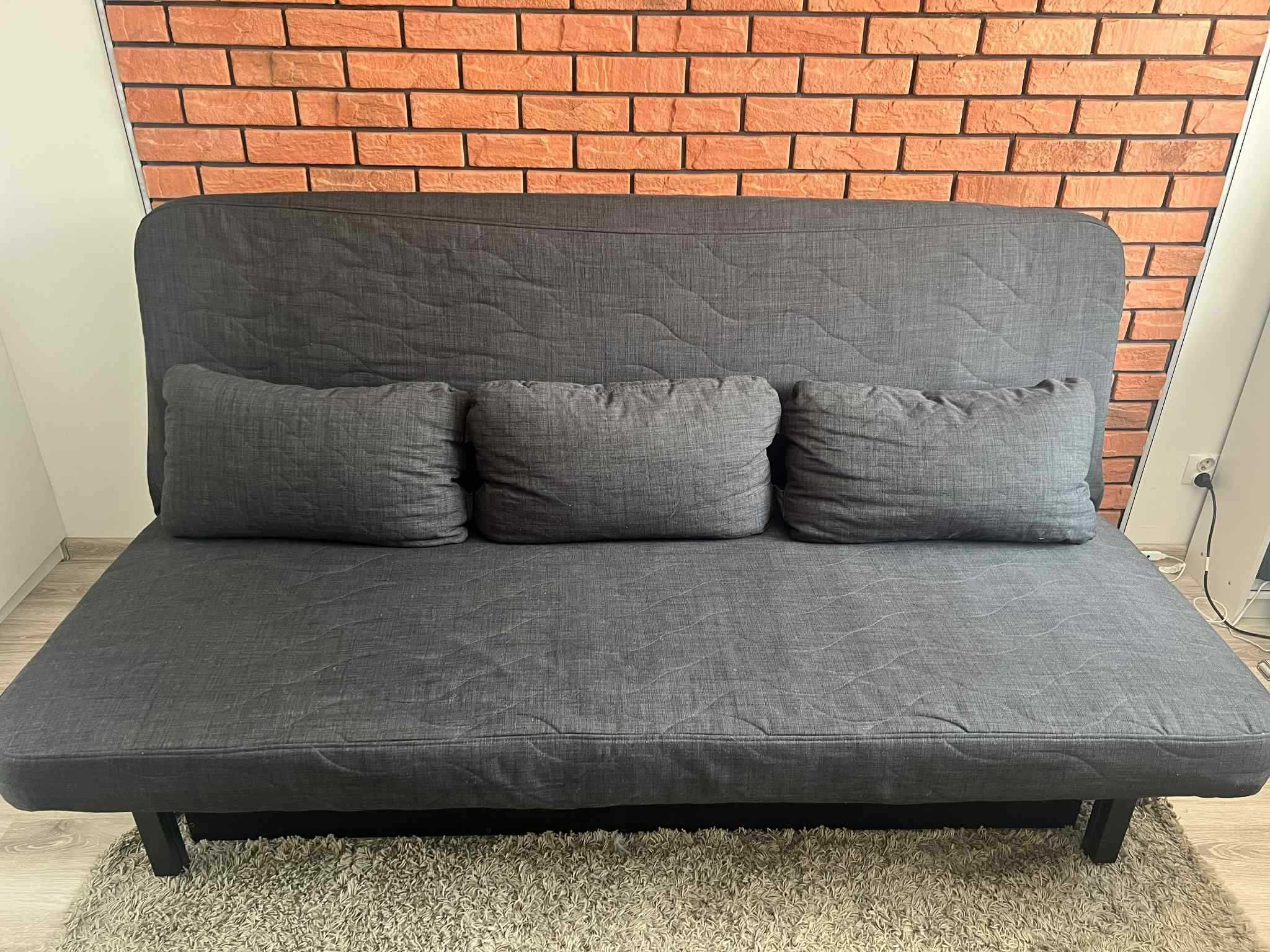 Sofa 3-osobowa, rozkładana, model NYHAMN, Ikea