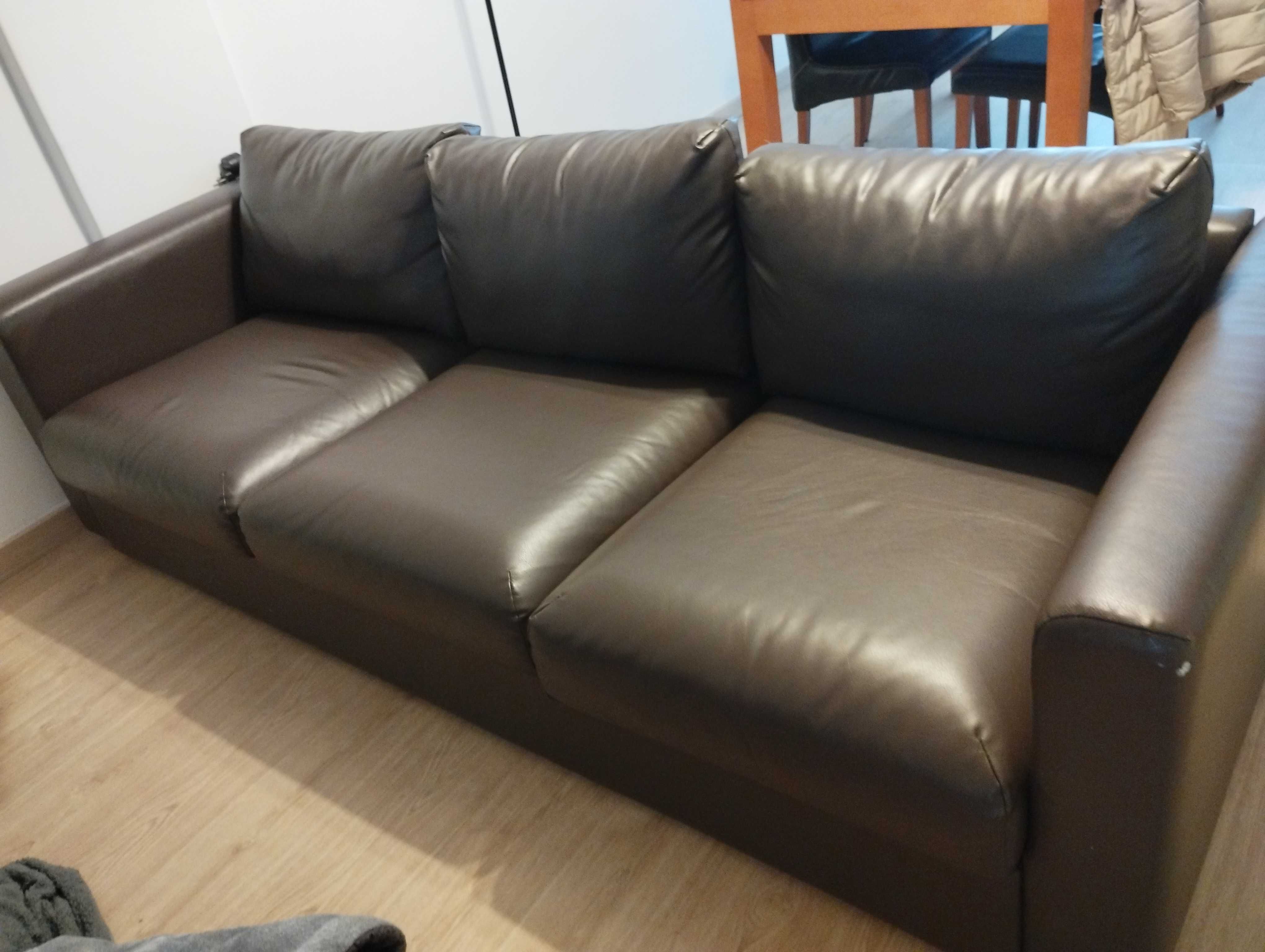 Sofa Ikeia, 3 lugares 240×94, altura 64