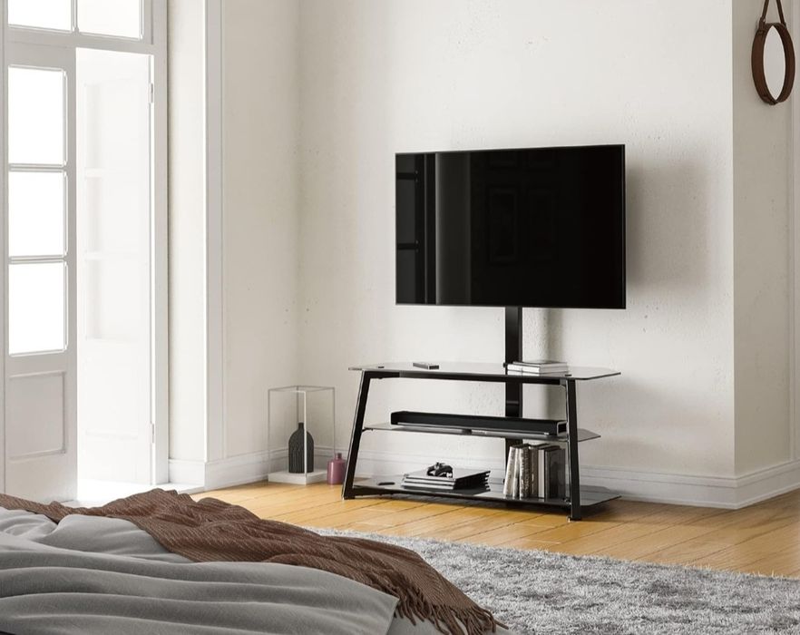 FITUEYES TW307501MB-G Stojak do TV z regulacją wysokości  3 w 1