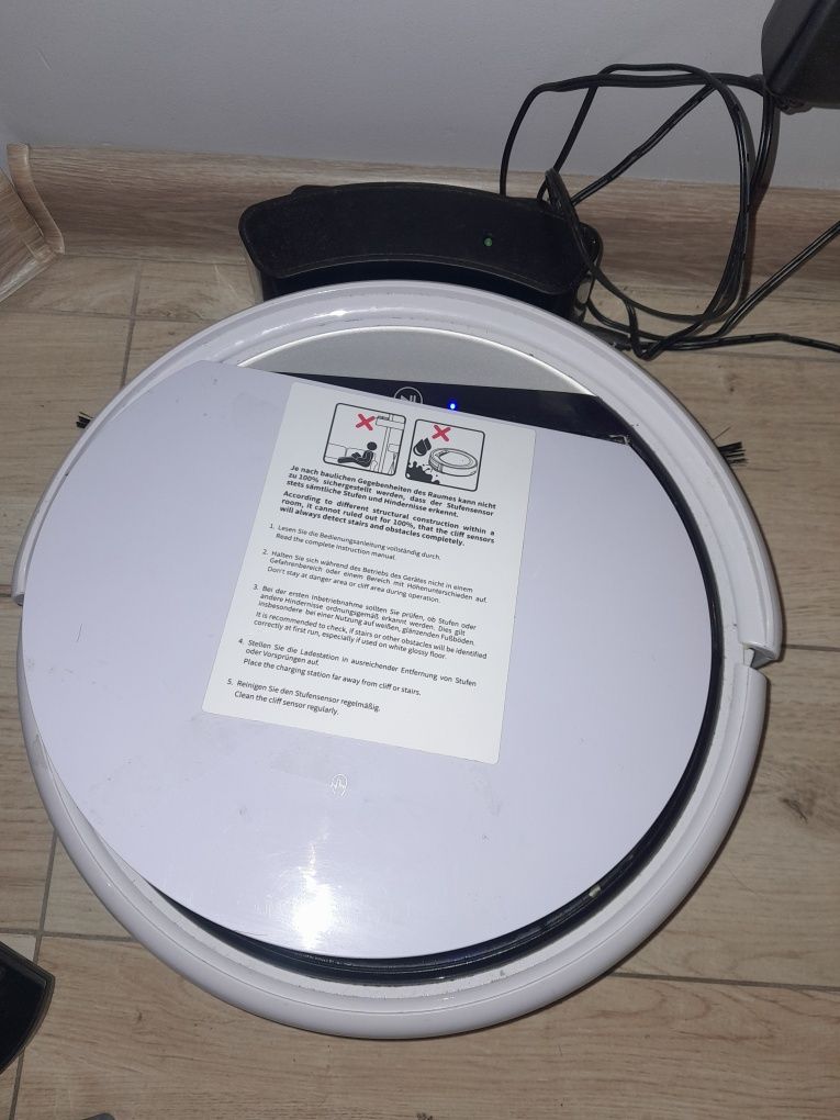 Odkurzacz Automatyczny Robot sprzątający MEDION z pilotem 2 w 1