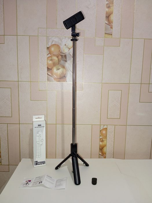 Новая Селфи палка, трипод, монопод, штатив Bluetooth ПДУ 68 см.