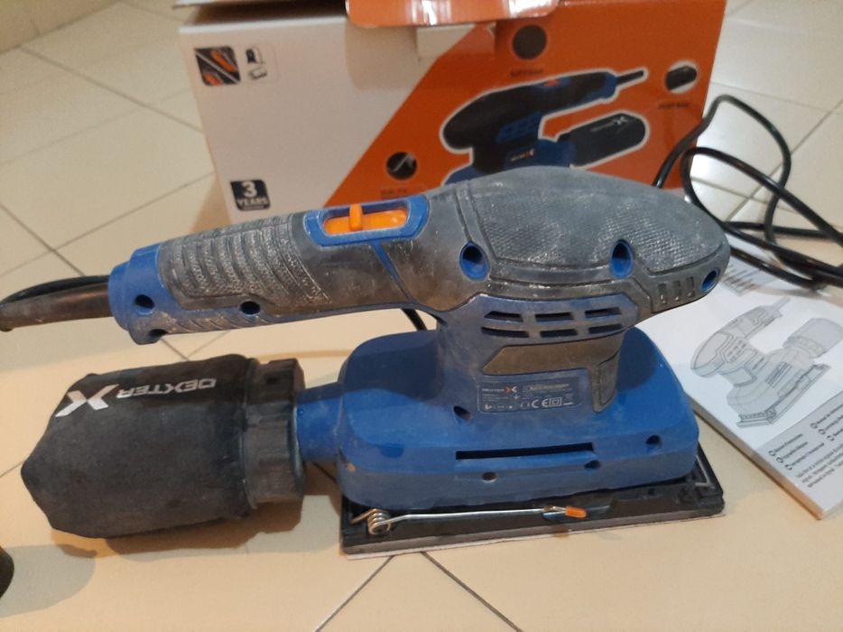 lixadeira / lixadora Dexter 200w 93x185 mm