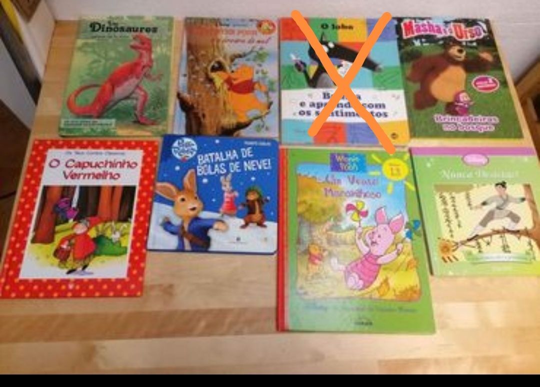 Livros infantis - vários