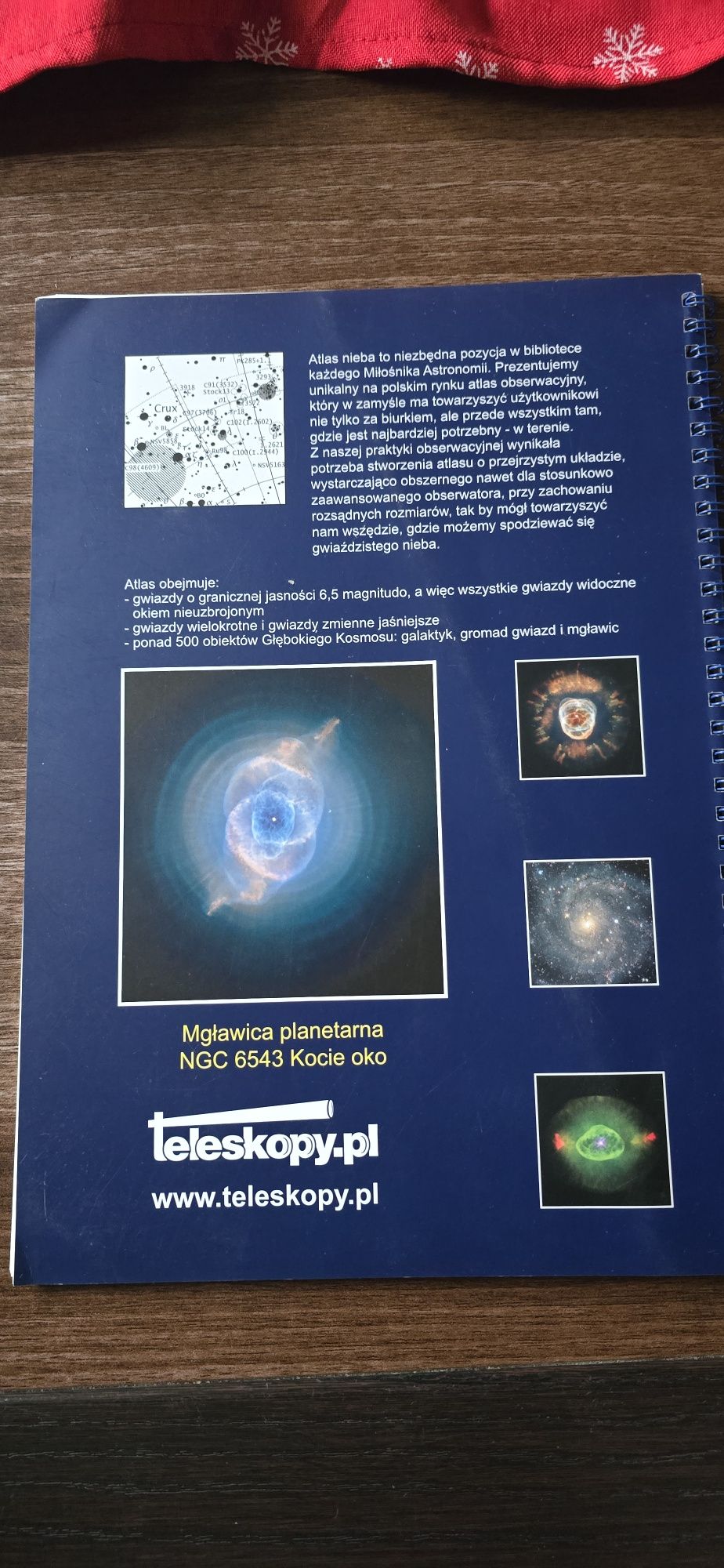 Atlas nieba gwiaździstego do 6,5 magnitudo