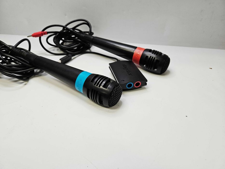 Zestaw mikrofonów SingStar USB – 2 sztuki (PS2 / PS3 / PS4 / PC)