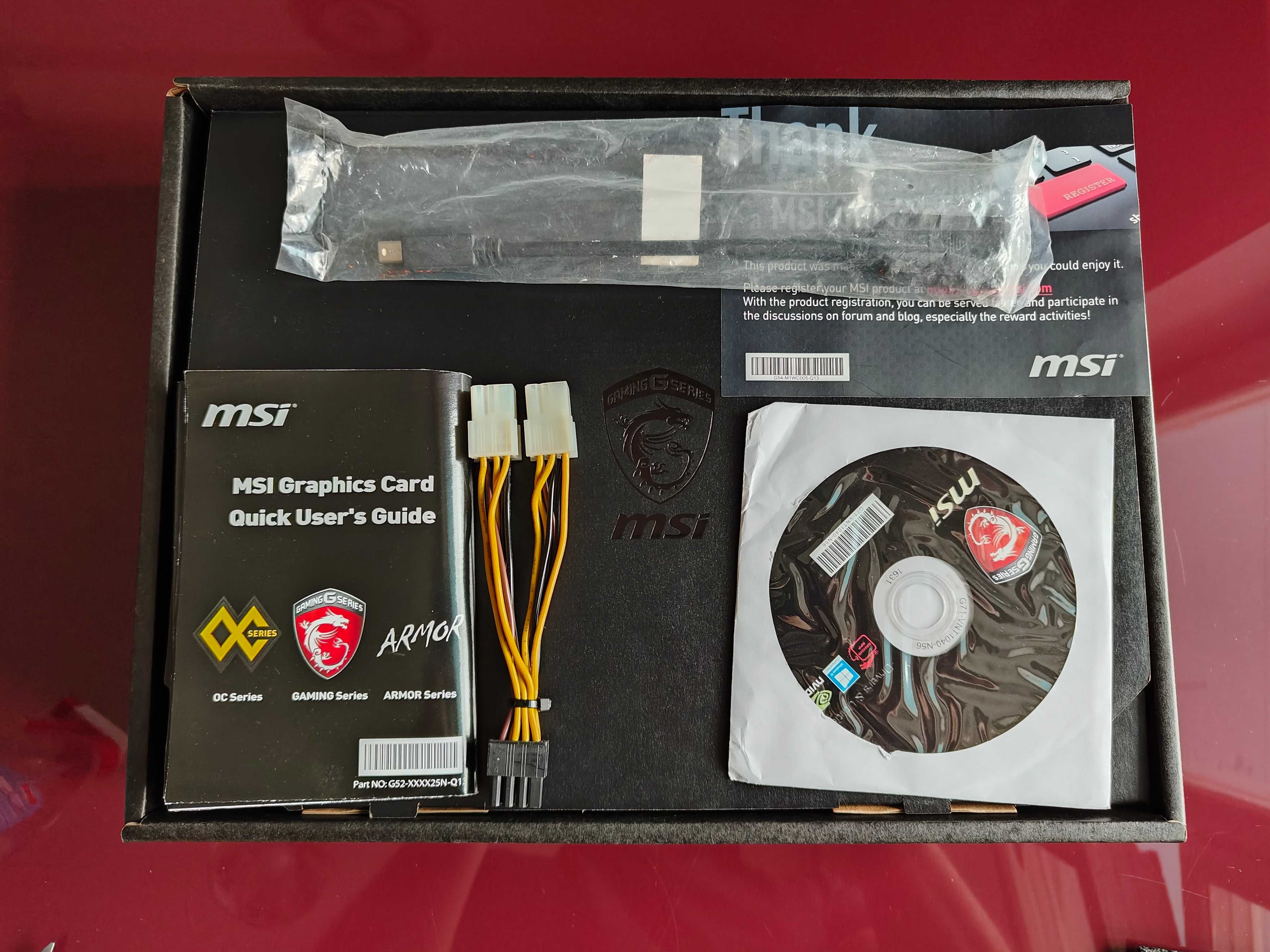 Видеокарта MSI GeForce GTX 1060 Gaming X 3GB