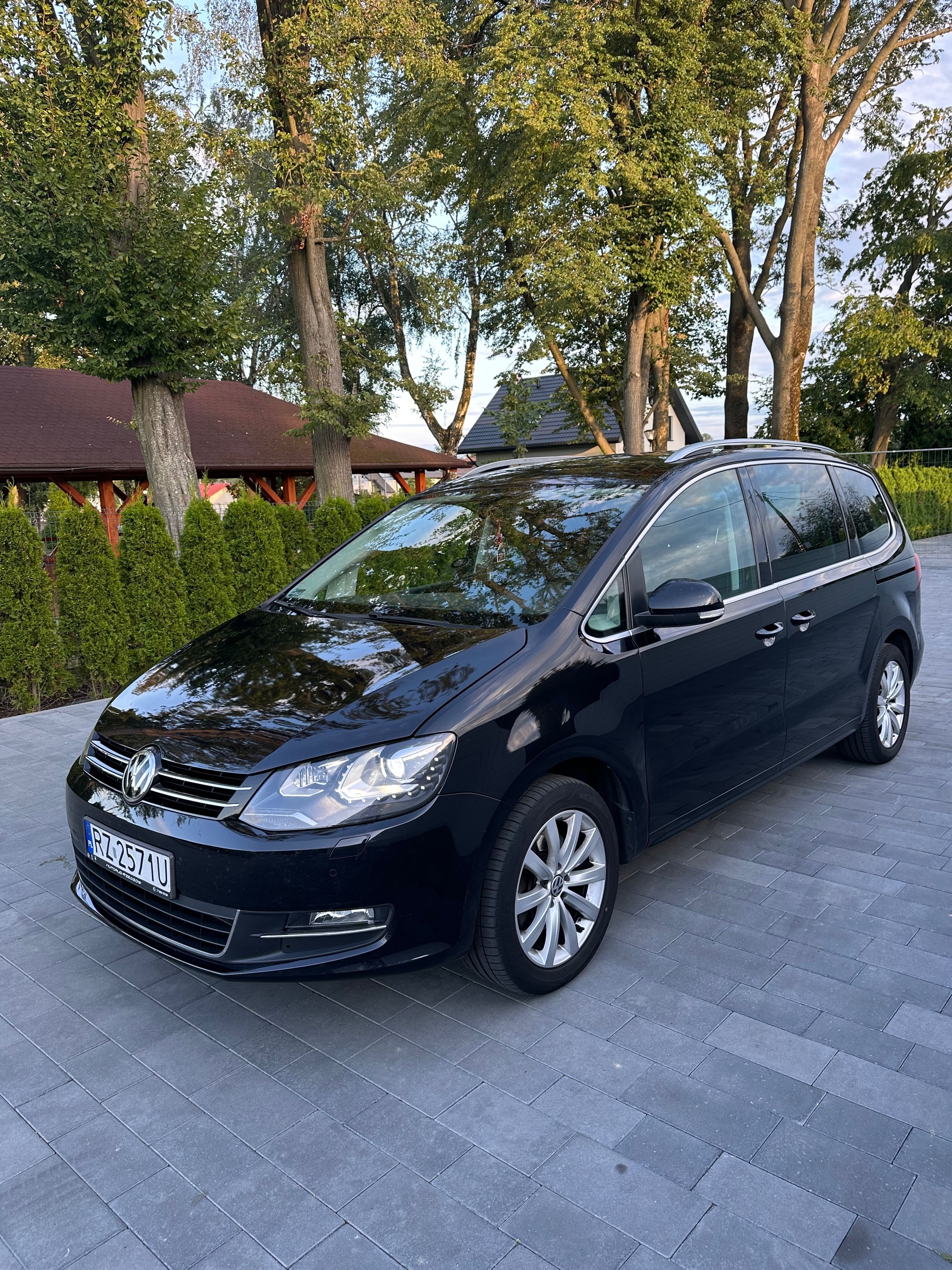 VW Sharan 2,0 TDI 160 ps/ledy/4 MOTION/7osób /autonat/