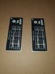 Tabliczki aluminiowe do kolumn Tonsil Altus 140 HGS Electronics Unitra